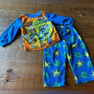 2T fleece pajamas Toy Story